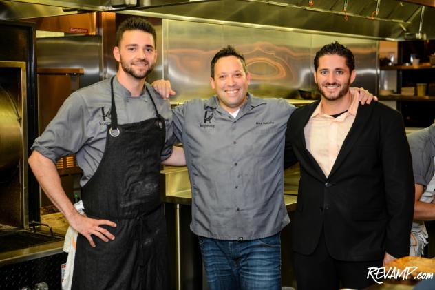 Chef Mike Isabella and George and Nick Pagonis have partnered together to open Kapnos on 14th Street.